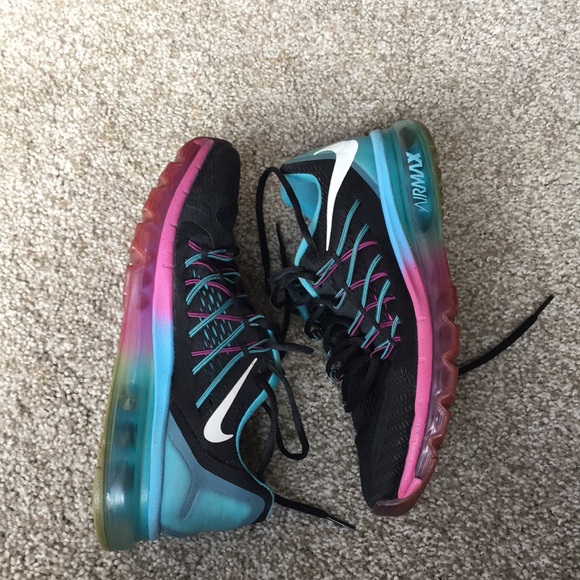 black and turquoise nikes